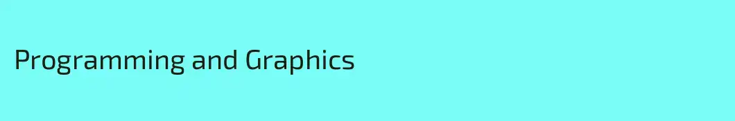 Programming and Graphics